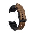 20mm Leather Silicone Watch Band For Samsung Galaxy Watch 4 40Mm 44Mm Sport Strap For Galaxy Watch 4 Classic 42Mm 46Mm Band new. 