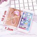 5/10pcs Handmade Dry Flower DIY Kraft Paper Invitation Greeting Card Inner Paper With Ribbon Envelope Seals Wedding Favors.