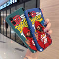 【Lejia】for Samsung a02s case thin original side edge square phone case silicone casing fashion cool boy full back camera cases shockproof protection softcase.