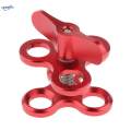 2pc Diving Ball Butterfly Clip Arm Triple Clamp Mount Ball Adapter for.
