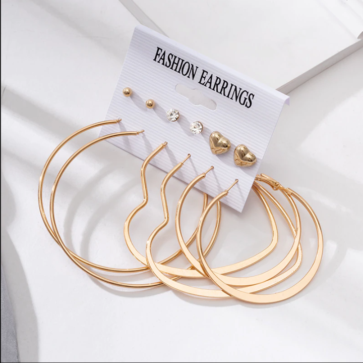 New%20Fashionable%20Trendy%206%20Pairs%20=%2012%20Pcs%20Pearl%20Stud%20Earrings%20for%20Girls%20Simple%20Stylish%20-%20Big%20Hoop%20Earrings%20for%20Women%20New%20Collection%20-%20Earrings%20Sets%20for%20Girls%20-%20Image%206