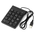 Numeric Keypad USB Mini Number Pad Numpad 18 Keys Keyboard for Desktop PC Pro. 