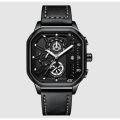 Square Watch Skeleton Quartz Watch For Men. 