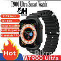 T900 Ultra 2.09" Full Display Touch Smart Watch 2.09" HD Screen Men Women Bluetooth Calling Pedometer Heart Rate Blood Pressure Sleep Sports Watch for iPhone & Andriod Phone..