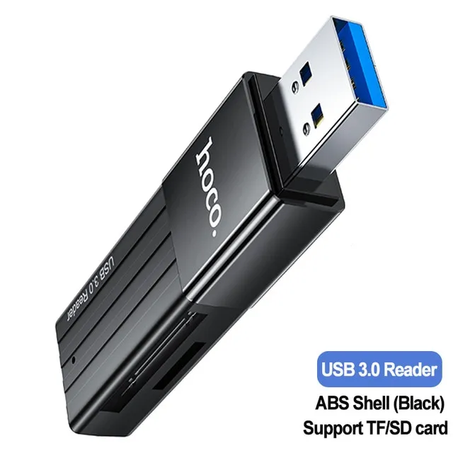 HOCO%202in1%20Card%20Reader%20USB%203.0%202.0%20SD%20Micro%20SD/TF%20Card%20Memory%20Reader%20Multi-card%20USB%20Writer%20Adapter%20Flash%20Drive%20Laptop%20Accessories%EF%BC%88USB2.0%EF%BC%89%20-%20Image%202