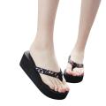 Women's  Fashionable And Casual Non-slip Wedge Beach Shoes And Slippers Shoes. 