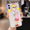 Hey Arnold Helga Phone Case For iphone 13 X XS MAX 6 6s 7 7plus 8 8Plus 5 5S SE 2020 XR 11 12pro max Clear Cover Dislikelike.