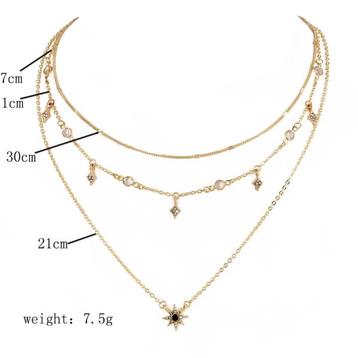 Understated%20-Crystal%20Stars%20Pendant%20Necklaces%20For%20Women%20Choker%20Necklace%20Multilayer%20Female%20Jewelry%20Gift%20-%20Necklace%20For%20Girls-%20Progressively%20Better%20-%20Image%205