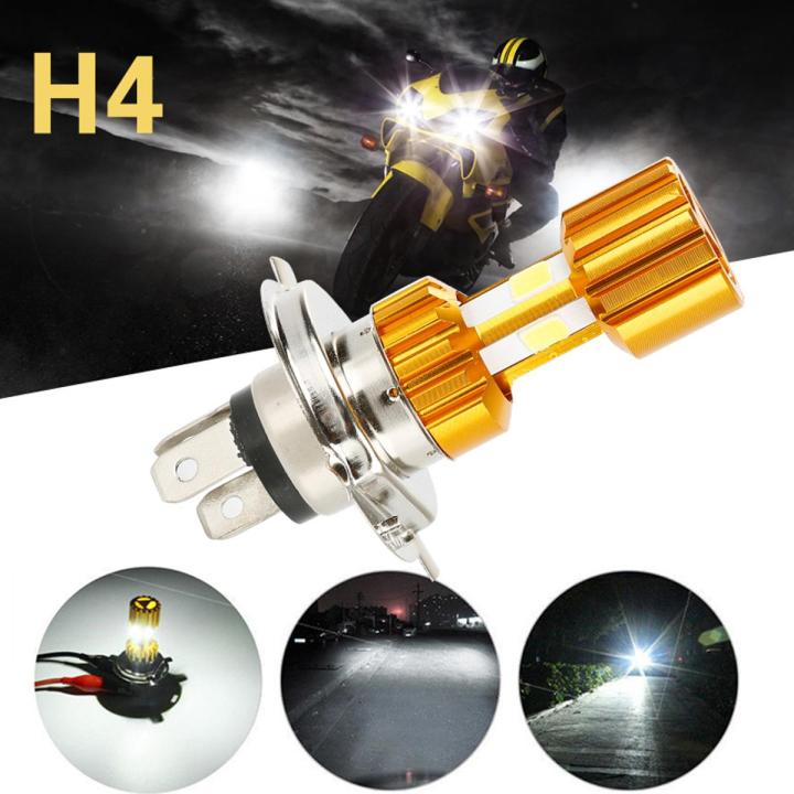 H4 COB 18W 1500LM H4 Hi/Low Beam LED Headlight Bulb For Car White 6500K LED Headlight kit Fidelity design