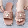 Heyada's new summer cross-border women's outdoor slippers are fashionable and casual flat home women's shoes beach sandals. 