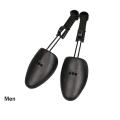 1 Pair 2-Way Shoes Stretcher Shaper Black Women Men Plastic Shoe Stretcher. 
