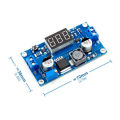 XL6009 LED Display DC Step Up Converter 4A Adjustable with LED Voltmeter to Make a Mini DC Ups for WiFi Router Onu Diy Power. 