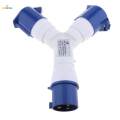 220V-250V 32A 3Pin Industrial Plug Socket Waterproof Connector 2P+E. 