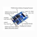 2pcs/lot Micro USB 5V 1A 18650 TP4056 Lithium Battery Charger Module Charging Board With Dual Functions. 