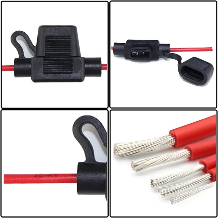 5PCS%2010%20Gauge%20AWG%20Fuse%20Holder%20Waterproof%20Inline%20Fuse%20Box%20Dustproof%20Inline%20Fuse%20Box%20Metal%20for%20Car%20Boat%20Suv%20-%20Image%206