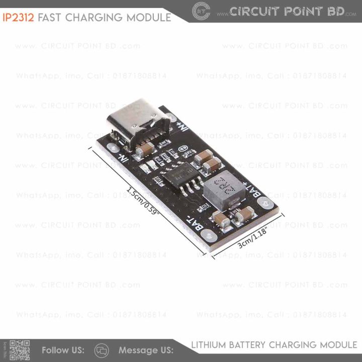 Lithium%20Battery%20Quick%20Charging%20Module%20IP2312%203A%20Type-C%20%E2%80%93%20Fast%20Charger%20for%2018650%20&%20Polymer%20Batteries%20-%20Image%202