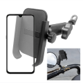 Techway Rider Mobile Phone Bracket For Motorcycles - Secure Your Phone And Enjoy Hands-Free Navigation On Your Rides.