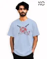 Demon Slayer T-Shirt - Double Sword - Anime T-Shirt for Men in Dhaka, Bangladesh by KINISO. 