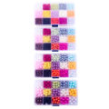 1Set/box ABS Imitation Pearl Beads Plastic Spacer Beads For DIY Jewelry Making. 