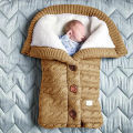 Spring, autumn and winter knitted sleeping bags, stroller sleeping bags, swaddling strollers, sleeping bags, buttons, twist sleeping bags, velvet and thickened quilts. 