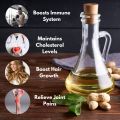 Peanut Oil Cold press unprocessed 100 ML Good for Skin, Hair, Cooking. 