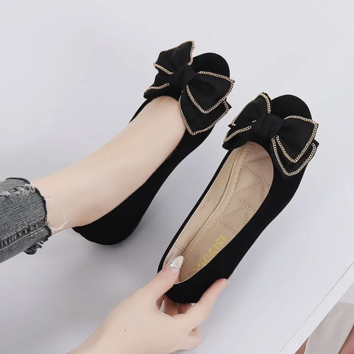 Pumps%20Women's%20Flat%20Shoes%20Spring%20and%20Summer%20Shallow%20Mouth%202024%20New%20All-Matching%20Pumps%20Large%20Size%20Work%20Shoes%20Soft%20Bottom%20Gommino%20Women%20-%20Image%207