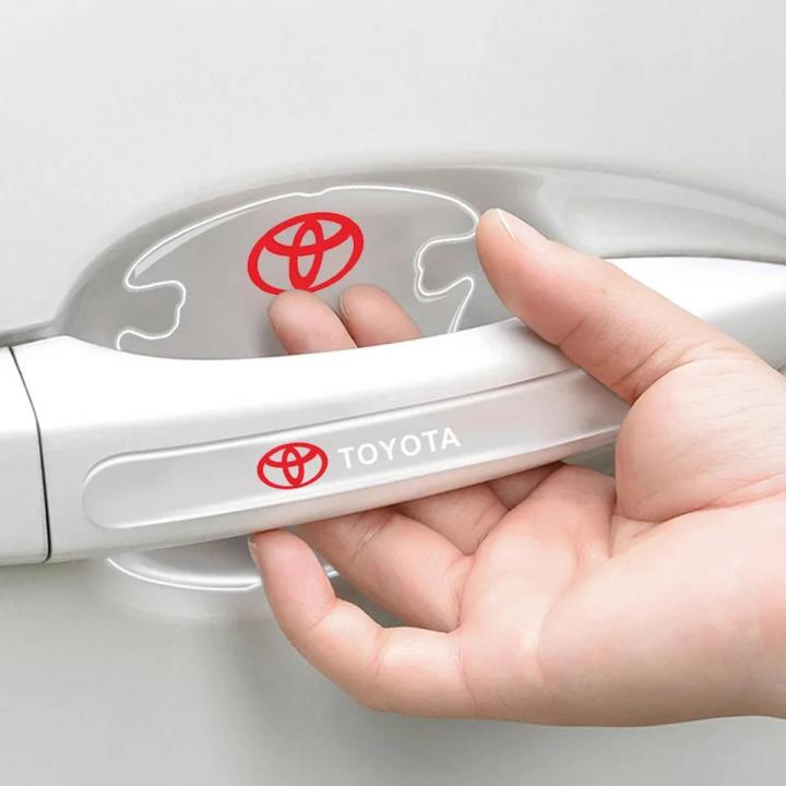 টয়োটা জন্য গাড়ী ডোর হ্যান্ডেল স্টিকার - cycle sticker