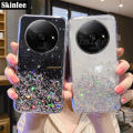Phone case For Redmi A3 Back cover Full Stars Moon Glitter Bling Sequins Starry Sky Transparent Soft Cover For Mi Xiaomi Redmi A3 Cover cases. 