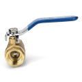 TMOK TK201 1/2" 3/4" 1" Female Brass Two Piece Full Port Thread Ball Valves with Vinyl Handle-1/2inch. 
