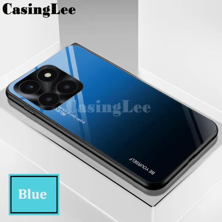 For%20Honor%20X6A%20case%20Gradient%20Mirror%20Tempered%20Glass%20Protector%20Hard%20Cover%20For%20Honor%20X6A%20Back%20Cover%20Phone%20Cases%20-%20Image%204