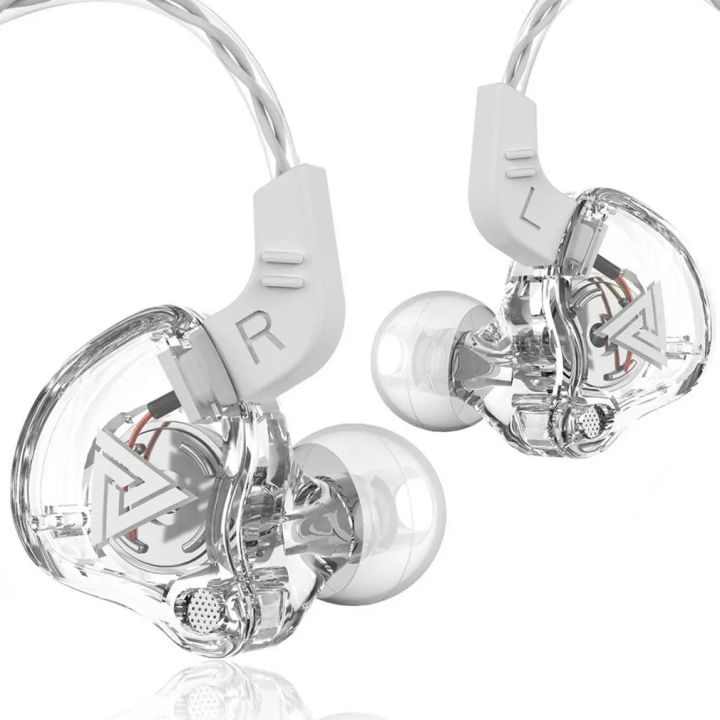 Transparent Color Bass Earbuds In Ear Monitor Headphones Sport