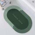 Shower Room Bath Mat,Two-Toned Floor Mat For Bathroom.