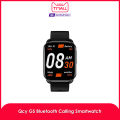 QCY GS Smart Watch 2.02 inch HD 60Hz Display Bluetooth Calling IPX8 Waterproof 24 Hours Heart Rate Monitor SPO2 Sensor 100+ Sports Modes Smartwatch. 