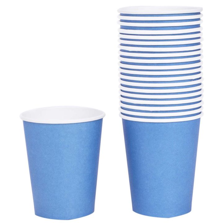 40%20Pcs%20Paper%20Cups%20(9Oz)%20-%20Plain%20Solid%20Colours%20Birthday%20Catering,%2020%20Pcs%20Blue%20&%2020%20Pcs%20Red%20-%20Image%203