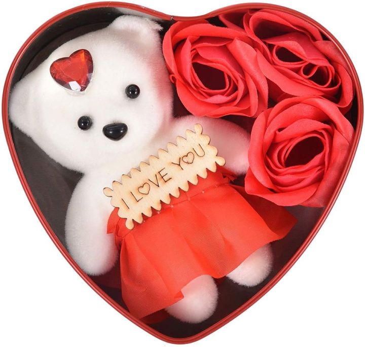 Heart%20Shape%20Gift%20Box%20With%20Teddy%20&%20Artificial%20Rose%20-Multi-Color%20-%20Gift%20Box%20-%20Image%205