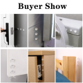 Silicone cabinet bumpers Rubber Damper Buffer Shockproof furniture pad Cushion Self Adhesive door handle stopper wall protector.