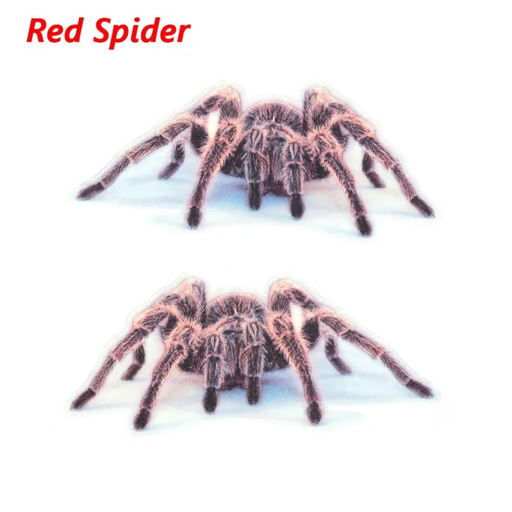 【Mary DAI Store】New 3D Spider Scorpion Lizard Crawling Car Sticker scratch cover Vehicle Truck Window Decal Gift Decor Accessories
