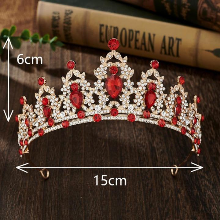 Sparkling%20tiara%20crown%20Intricate%20embellished%20Delicate%20headband%20Handcrafted%20Elegant%20Baroque%20bride%20tiaras%20for%20Wedding%20Bridal%20party%20Prom%20Pageant%20Special%20occasions%20-%20Image%206