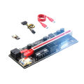 Ecocc【COD】 2021 Newest PCIE Riser 010s Plus Upgraded Mining Super Version PCIE x16 PCI Express Extension Riser Card for Mining Video Card Easy and portable installation and use. 