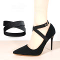 High Heels Bundle Shoelace Holding Loose Anti-skid Straps Fashion Women Lace Shoes Band Shoe Accessories Anti-drop Heel Laces.