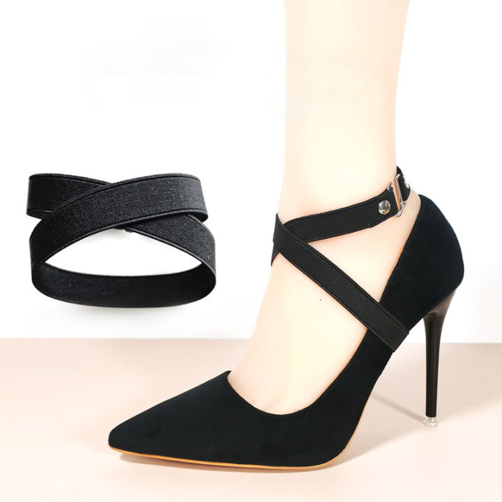 High Heels Bundle Shoelace Holding Loose Anti-skid Straps Fashion Women Lace Shoes Band Shoe Accessories Anti-drop Heel Laces