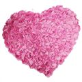 Rose Love Heart Pillow Home Decoration Romantic Gift. 