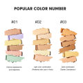 2024 6Colors Concealer Palette Correct Skin Tone Cream Cover Acne Dark Circle Color Corrector Matte Brighten Contouring Facial Makeup Myhappinessisyou. 