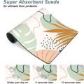 Easy To Clean Creative Bathroom Carpet Rectangle Quick-drying Diatom Mud Mat 3 Size Durable Bath Floormat Bathroom Supplies.