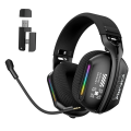 ONIKUMA GT808 Tri-Mode Headphones 2.4GHz Ultra-Low Latency Wireless Gaming Headset. 