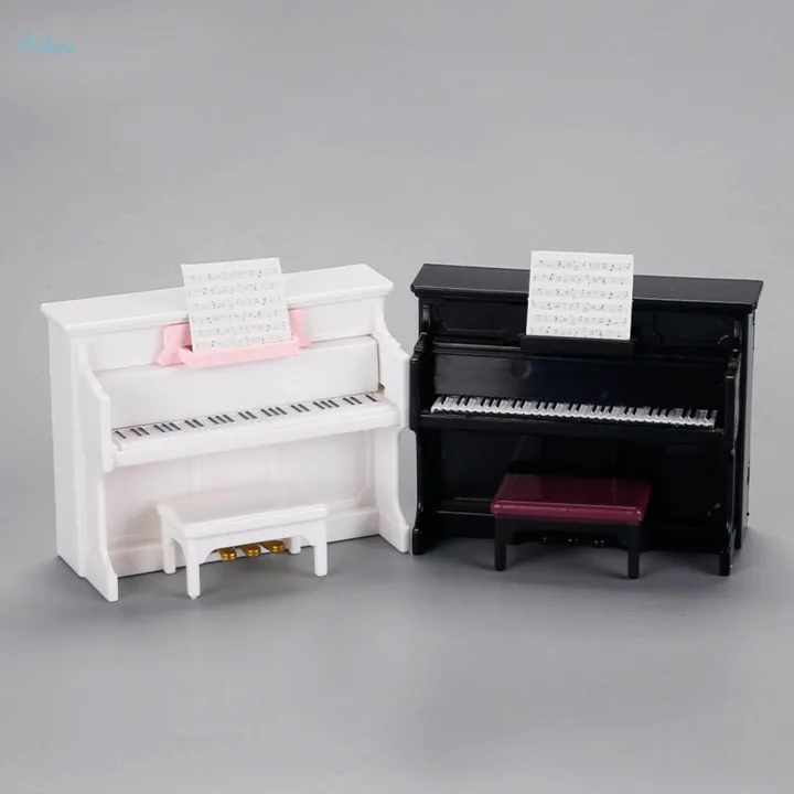 Dollhouse%20Piano%20with%20Stool%20Set%20for%201/12%20Dollhouse%20Room%20Box%20Room%20-%20Image%206