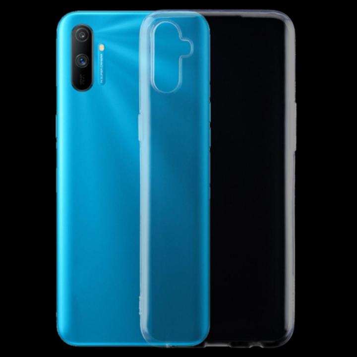 Soft Back Case Cover For Realme C3 Transparent