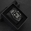 Black - Men's Stylin' Digital Round Watch.