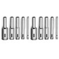 10X Glass Drill Bit Set- Drill Bits Glass Hole Saw Bottle Extractor Remover Tool.