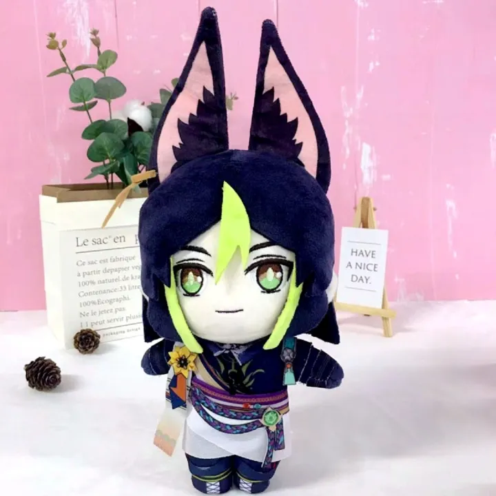 Genshin%20Impact%20Plush%20Doll%20Albedo%20Xiao%20Hu%20Tao%20Kazuha%20Zhongli%20Venti%20Ganyu%20Tartaglia%20Klee%20Anime%20Plushie%20Kawaii%20Cute%20Kids%20Gift%2020cm%20-%20Image%202